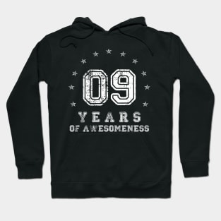 Vintage 9 years of awesomeness Hoodie